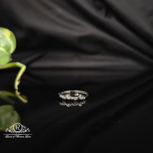 ring silver rodhium polish finger ring -rcra84 92.5 silver ramala jewelry / ramala collections