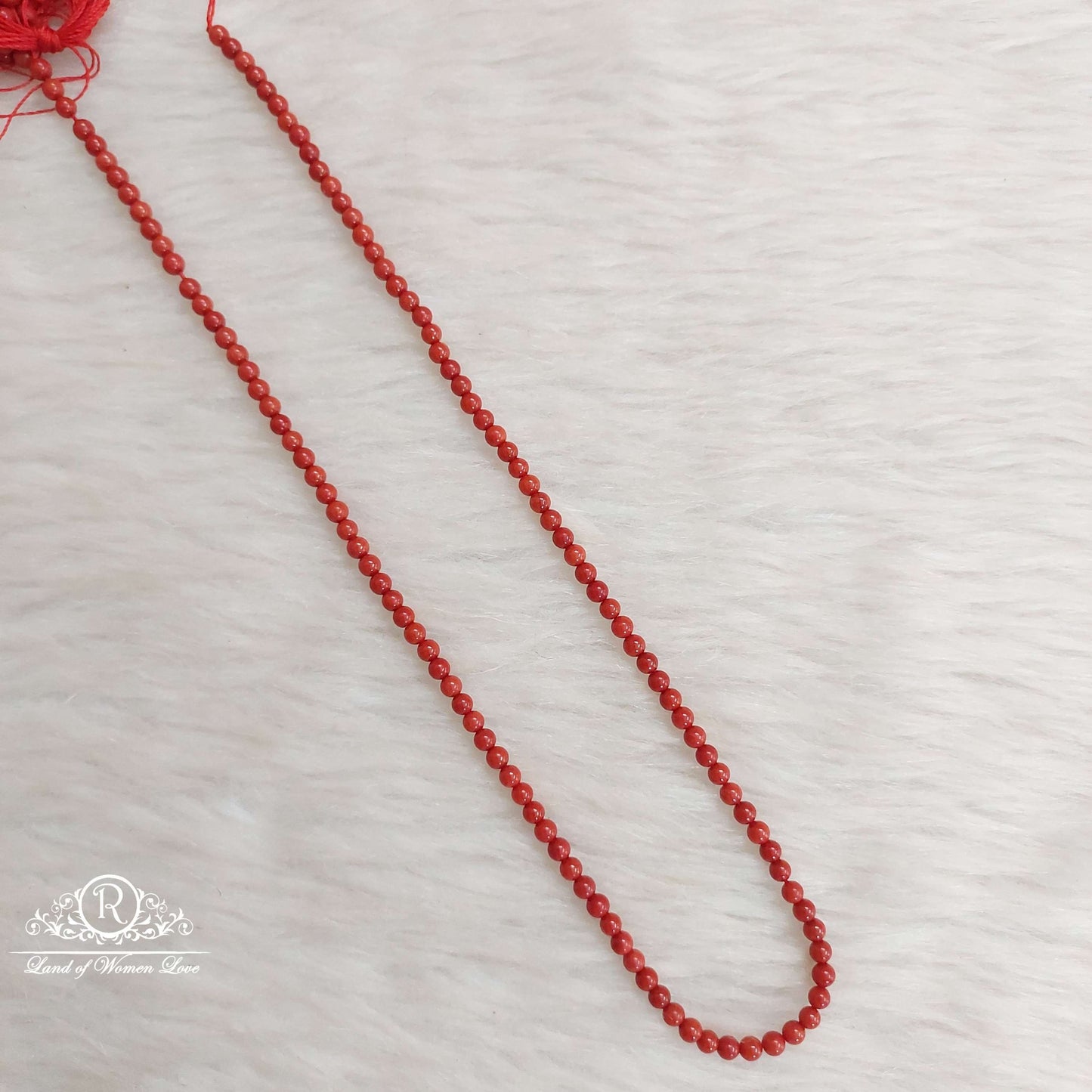 Coral 4mm Beads-B024