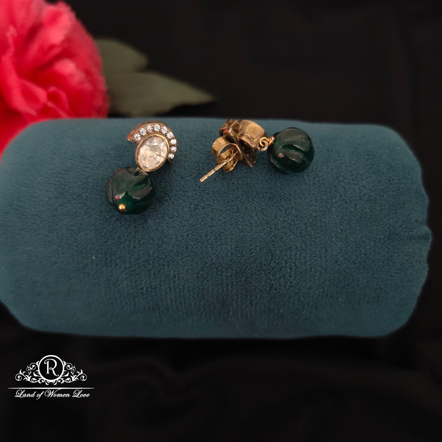 92.5 silver simple and Cute earrings - RCDS0604