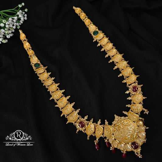 92.5 silver simple and Cute Haram with peacock design-RC06M1183