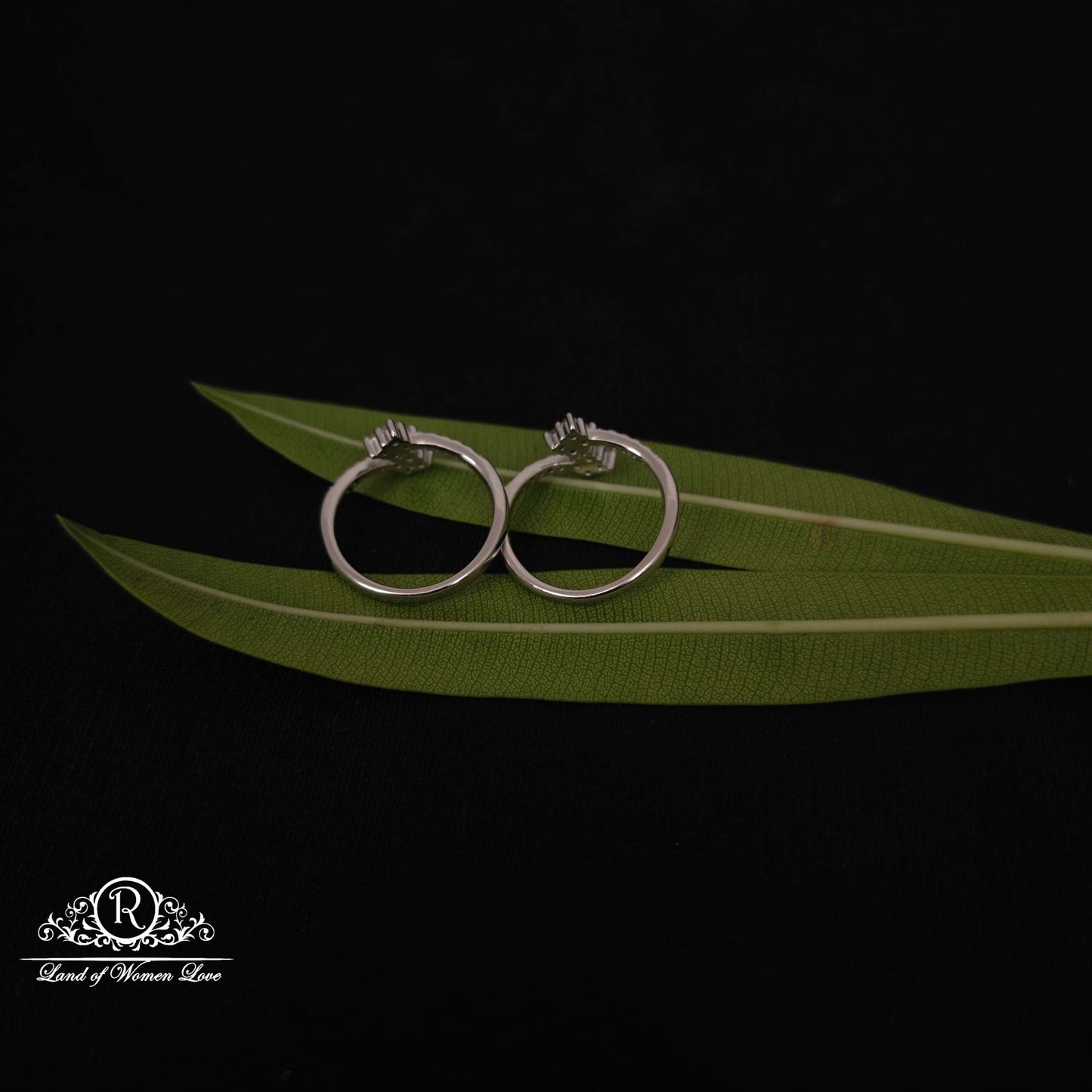 Rose gold Silver Toe Rings-RCT318