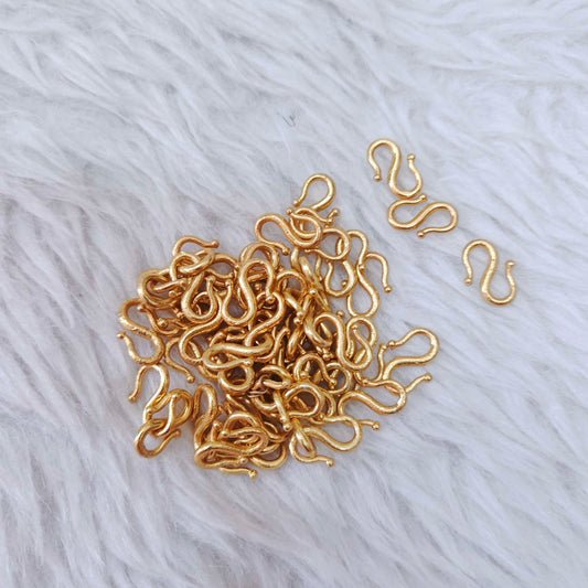 silver gold polish hook-rcjr288 92.5 silver ramala jewelry / ramala collections