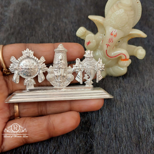 Silver Shanku Chackra Idols-S8513