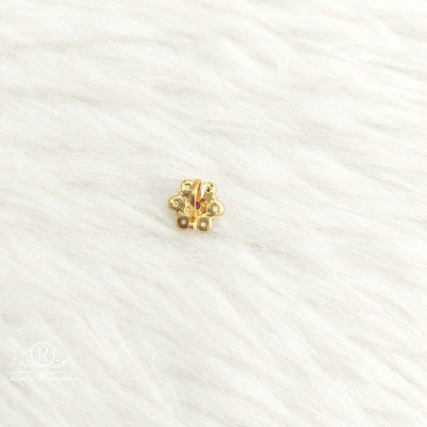 Silver Nose Pins-SA506-10