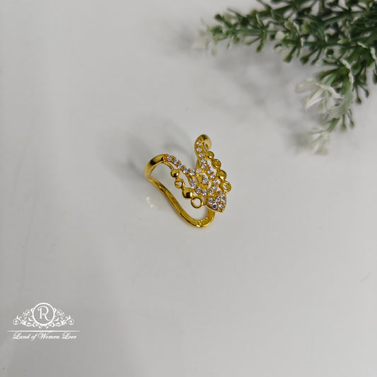 ring 92.5 silver white stones vanki ring 92.5 silver ramala jewelry / ramala collections