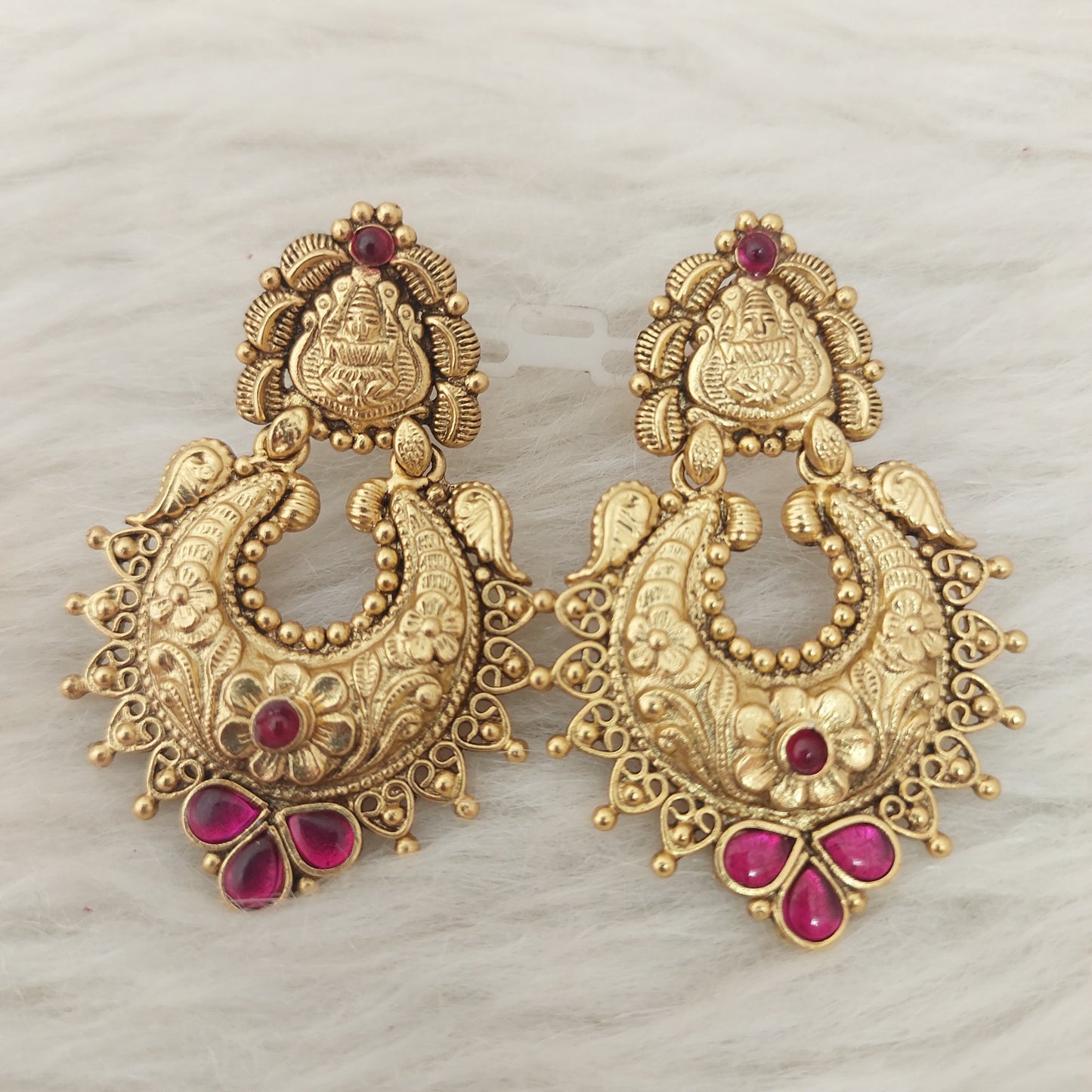 chandbali silver chandabali earrings-c029 92.5 silver ramala jewelry / ramala collections