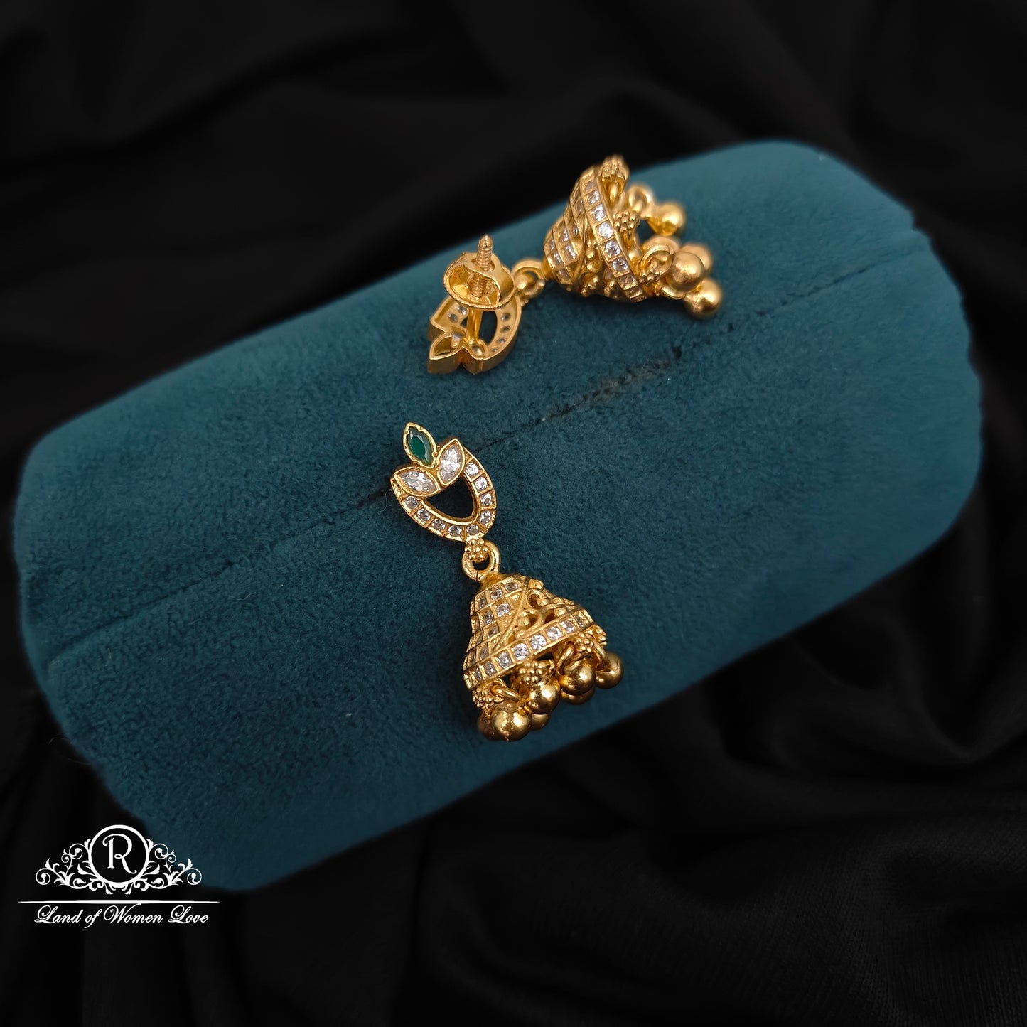 92.5 silver simple and Cute earrings -RCBG048