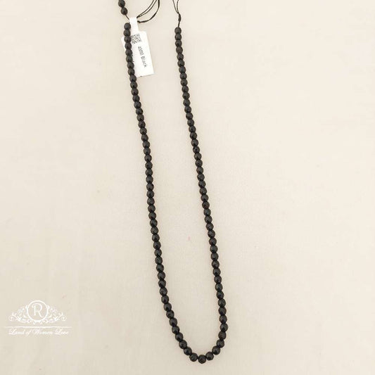 4MM Black Zaid Round Beads-MJ10-3