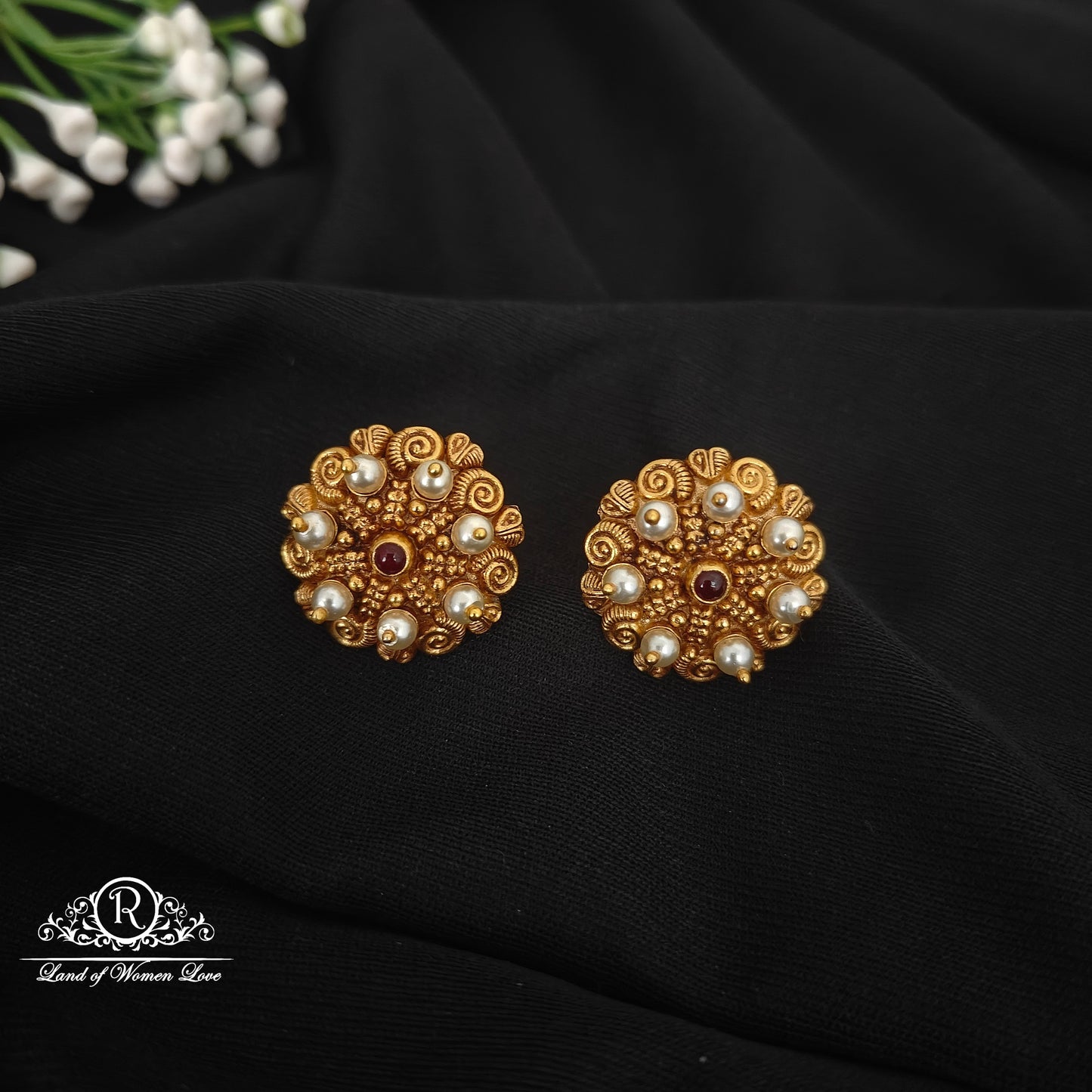 earrings 92.5 silver simple and cute earrings 92.5 silver ramala jewelry / ramala collections