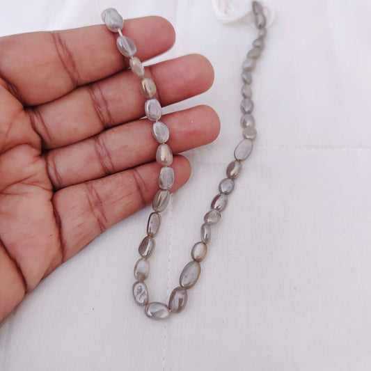 Moon stones beads -RCMJ73