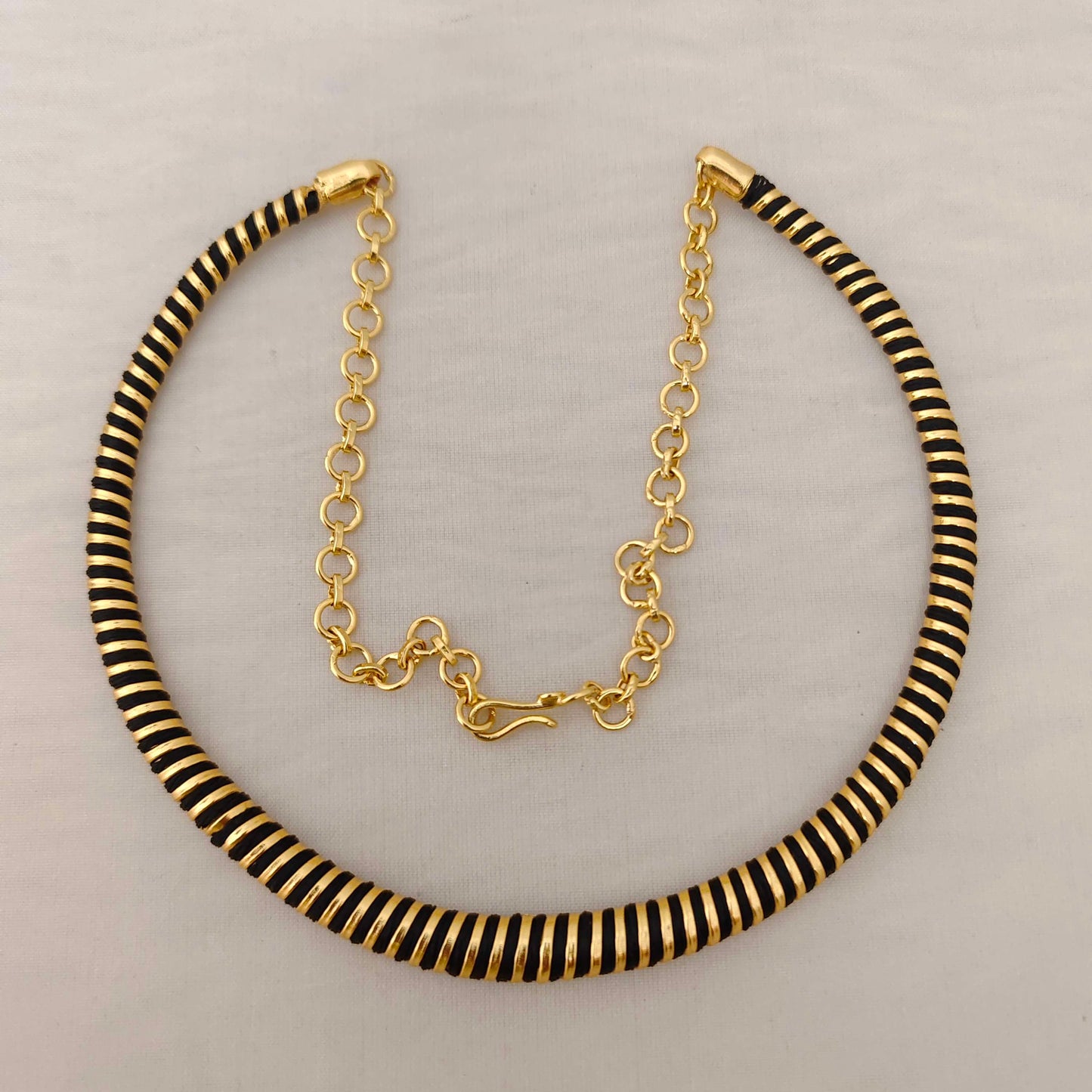 Silver black theard kante designs-RCD274