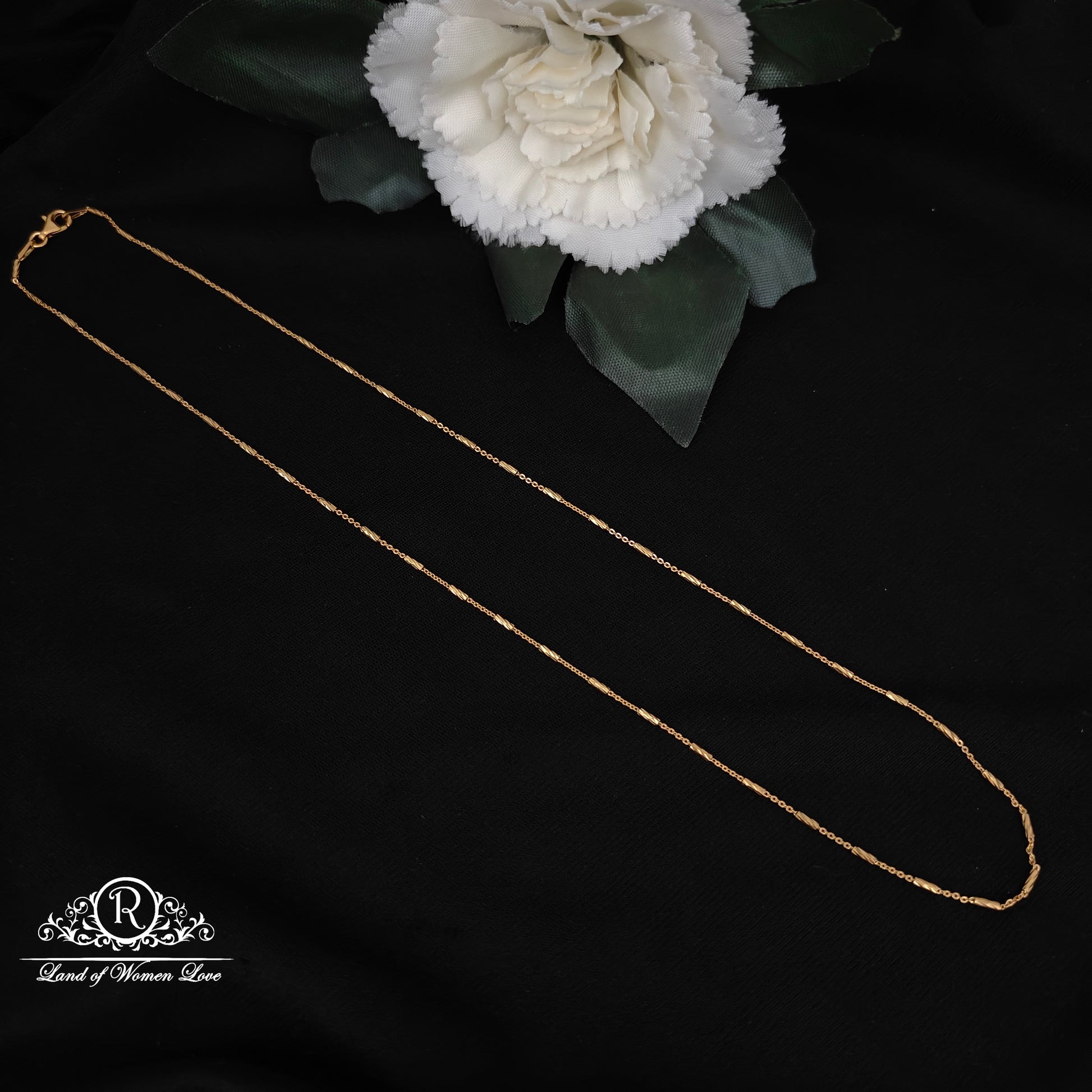 chain 92.5 silver simple and cute chain -rch932 92.5 silver ramala jewelry / ramala collections