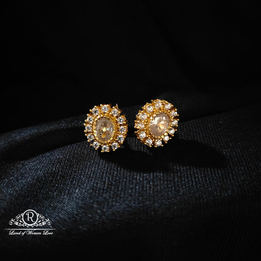 earrings silver earrings -rcm384 cz 92.5 silver ramala jewelry / ramala collections