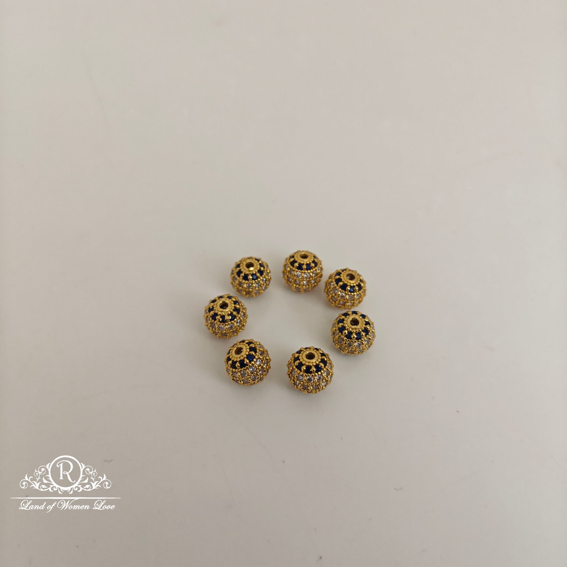 92.5 silver simple and cute cz balls - rcm1359 cz 92.5 silver ramala jewelry / ramala collections
