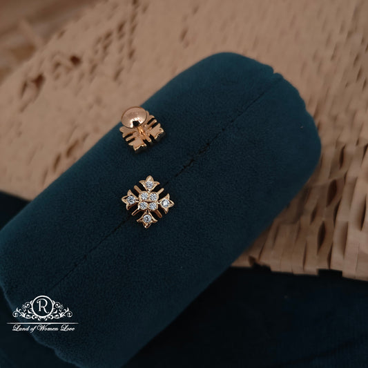 92.5 silver simple and Cute earrings RC061M422-02