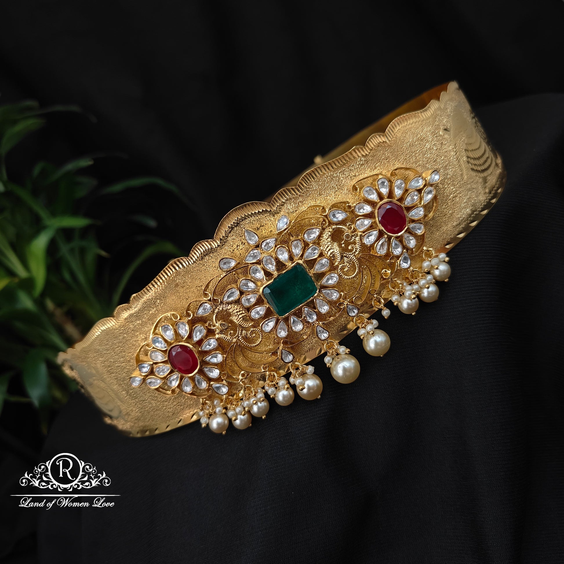 silver kids hip belt -rcd240 ruby 92.5 silver ramala jewelry / ramala collections