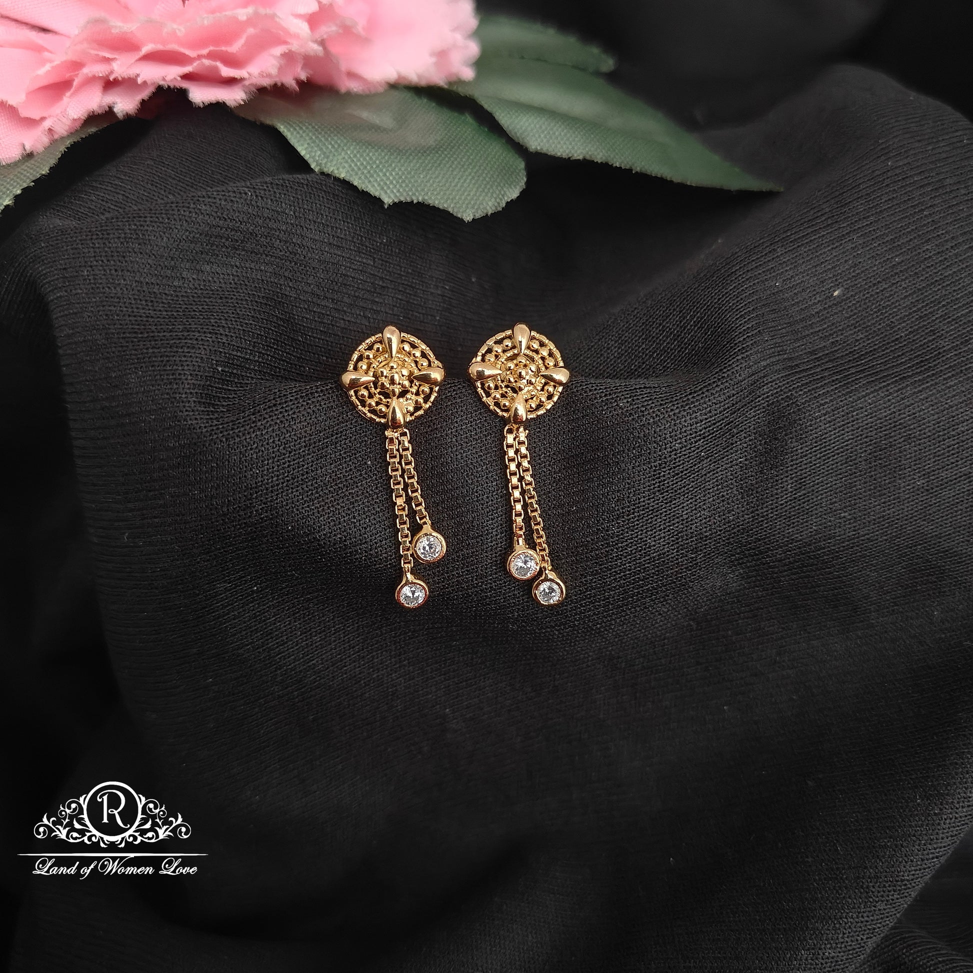earrings 92.5 silver simple and cute earrings 92.5 silver ramala jewelry / ramala collections
