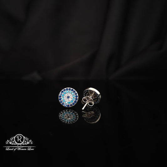 Silver earrings-RCHS38-3