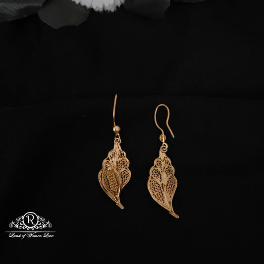 Silver Hanging Earrings-RCA049