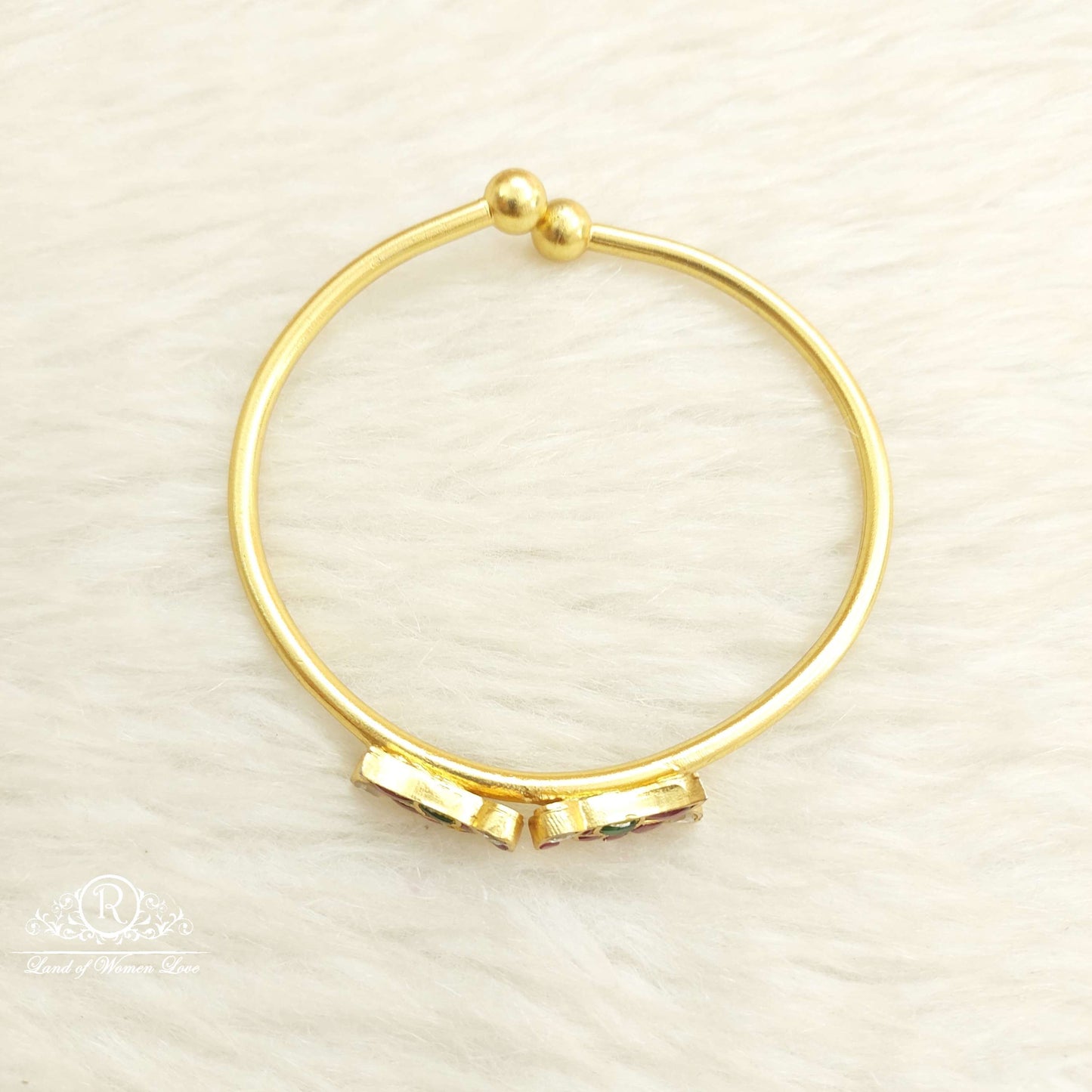 Silver Openble Kada Bracelet-JR20