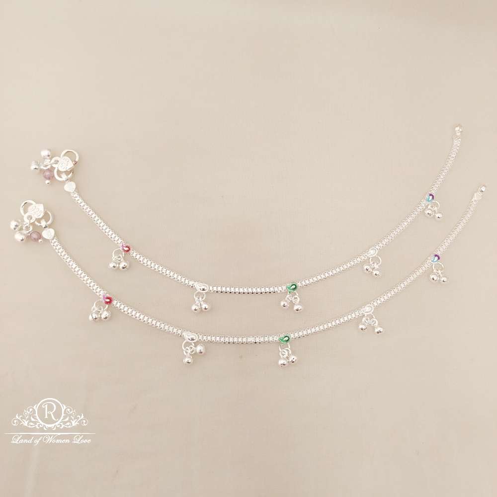 Silver Anklets-SS25