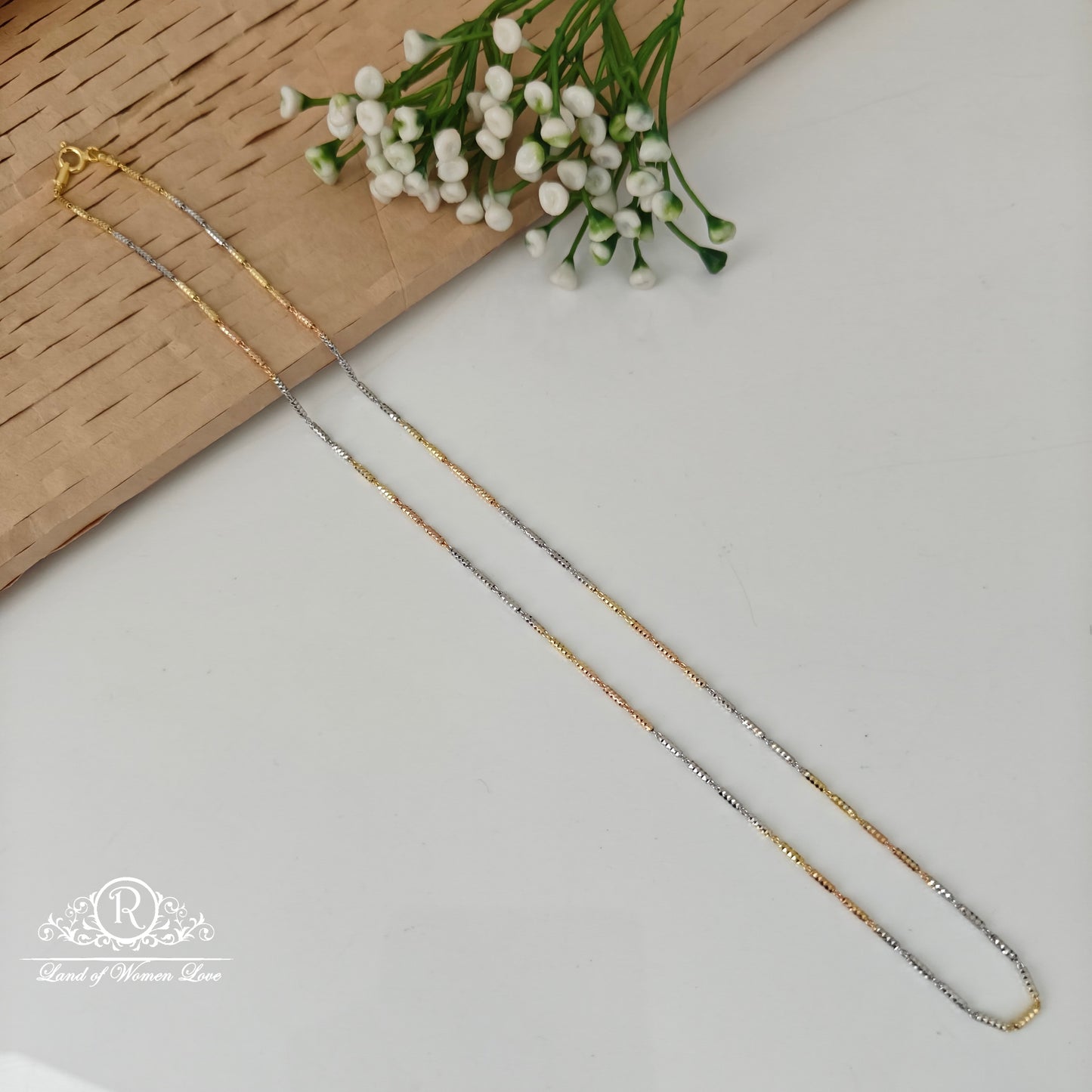 92.5 silver simple and cute italian chains - rc061m1279 92.5 silver ramala jewelry / ramala collections