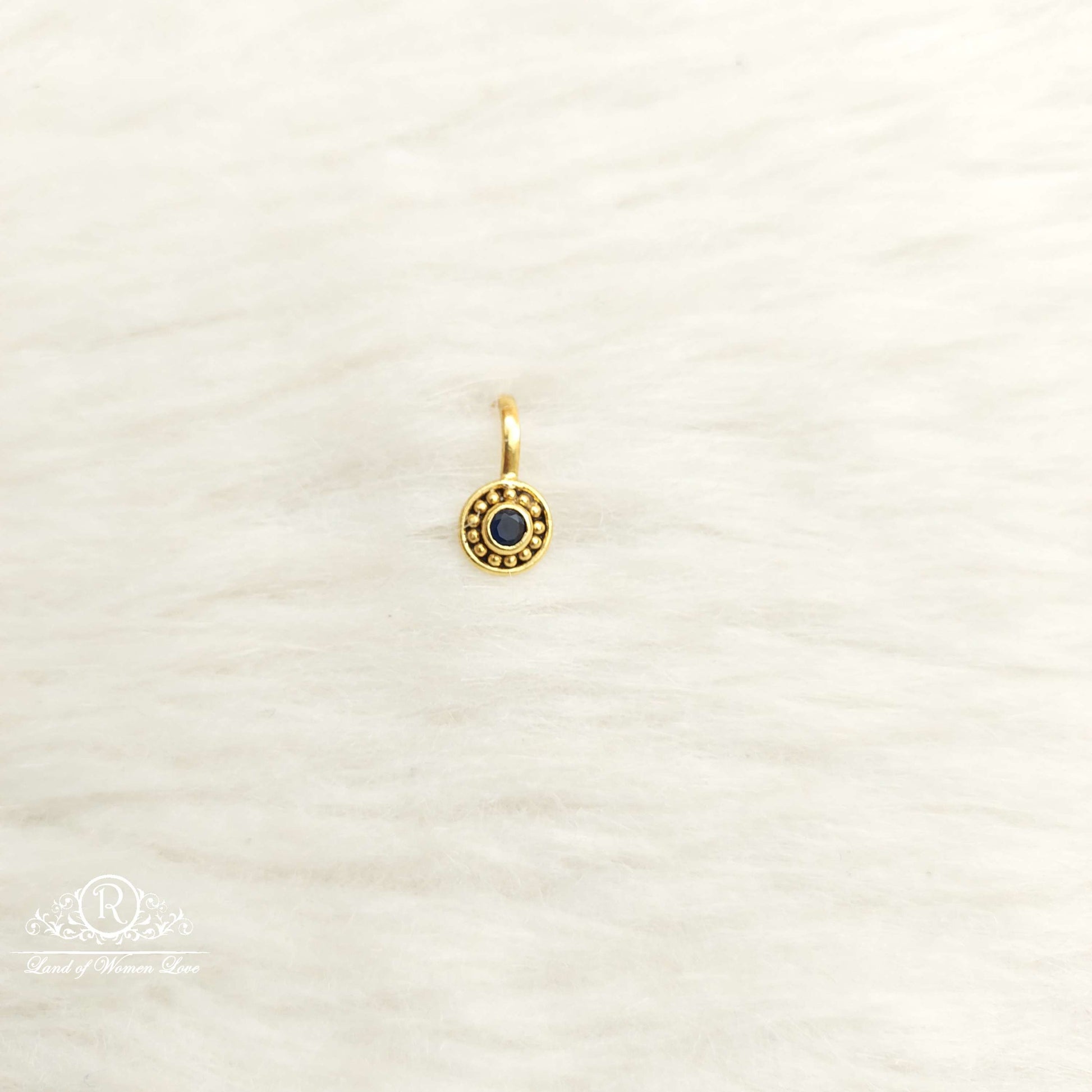 nose pin silver nose pins-sa510-3 92.5 silver ramala jewelry / ramala collections