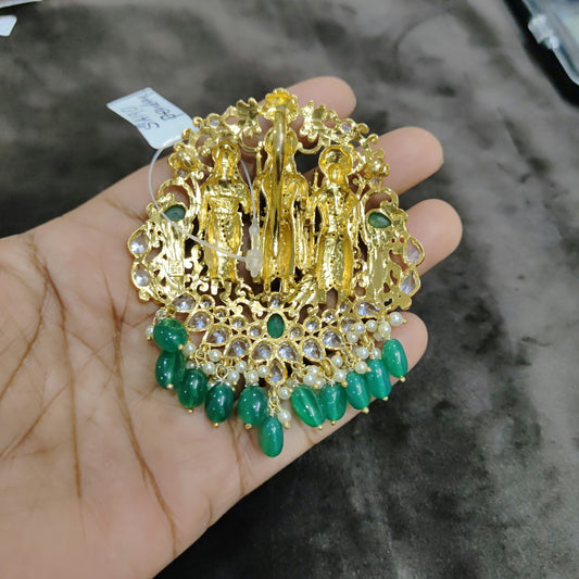 Silver Ramparivaram Locket-0025