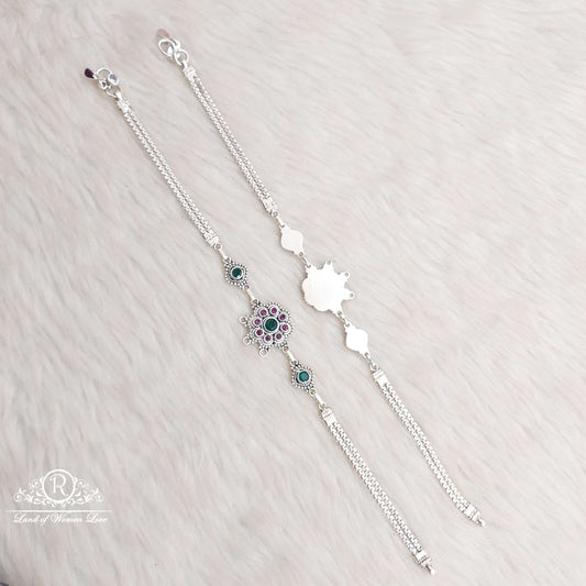 Silver Anklets-RA56