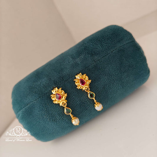 earrings silver hangings-rchk0136 92.5 silver ramala jewelry / ramala collections