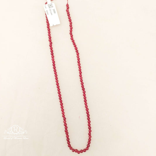 3MM Meroon Zaid Plain Beads-MJ01