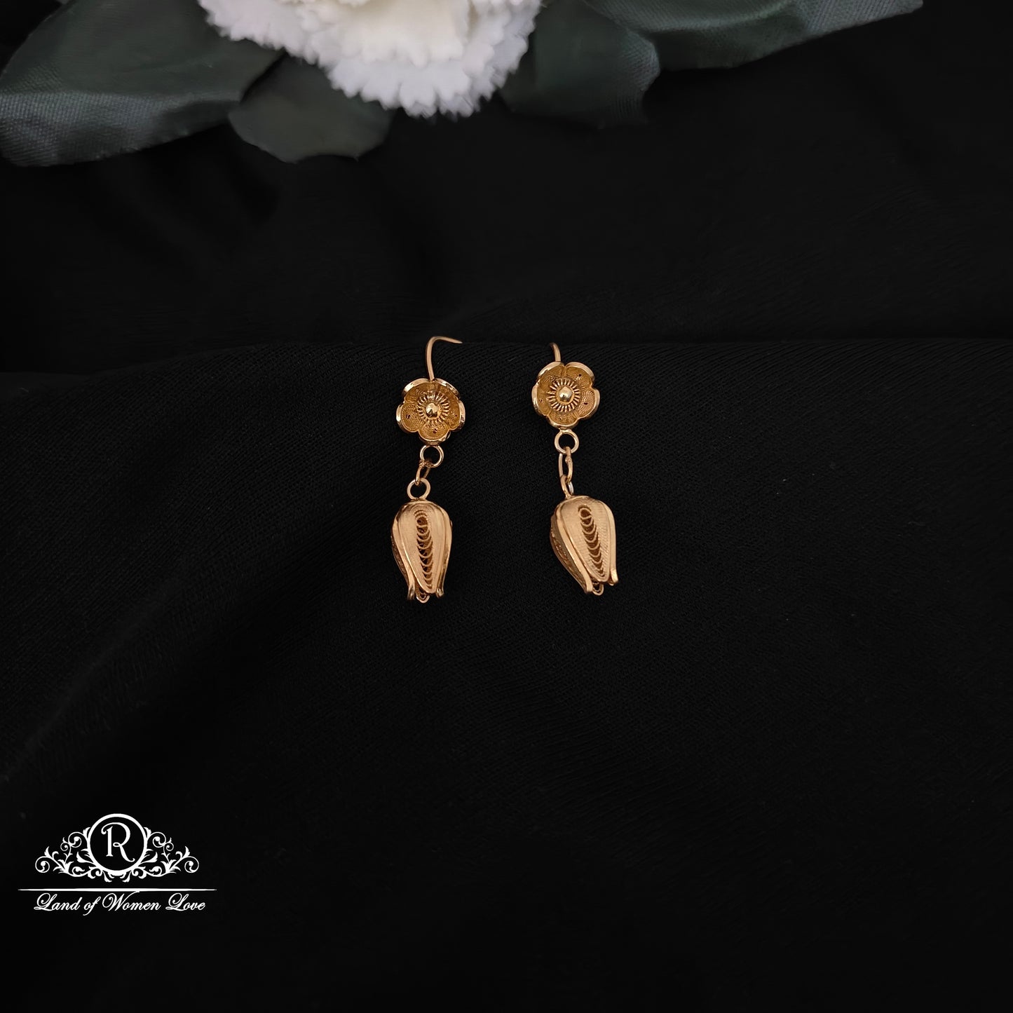 earrings silver hanging earrings-rca050 92.5 silver ramala jewelry / ramala collections