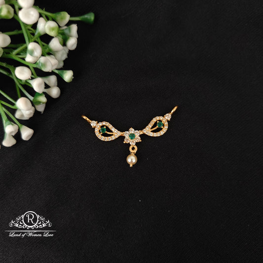 92.5 silver simple and cute mala locket - rcjr1001 92.5 silver ramala jewelry / ramala collections