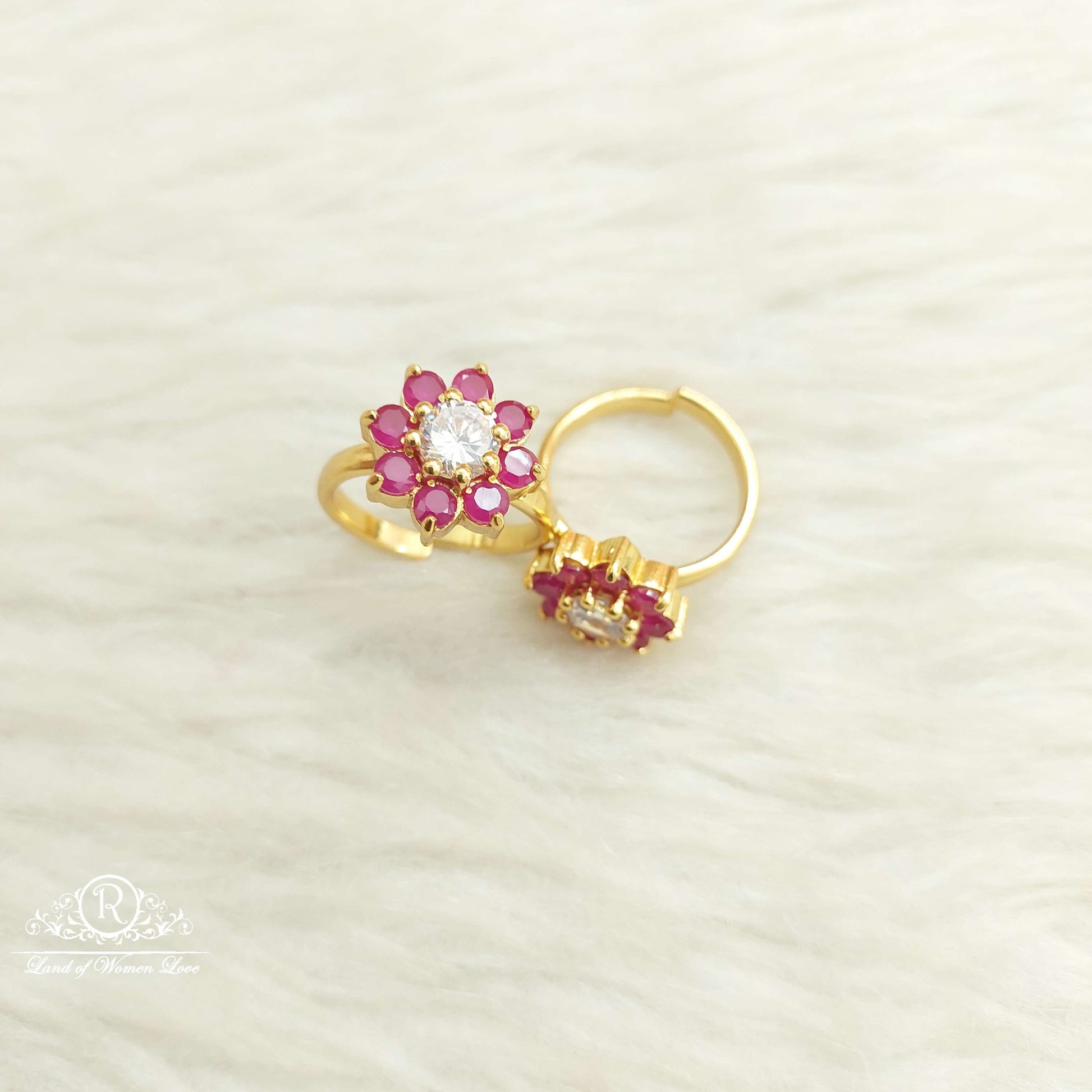 silver toe rings-jr25 92.5 silver ramala jewelry / ramala collections