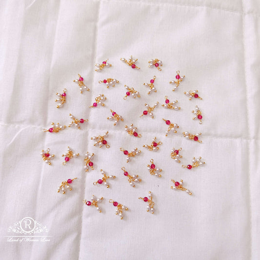 Silver gold polish pears is red -RCJR260