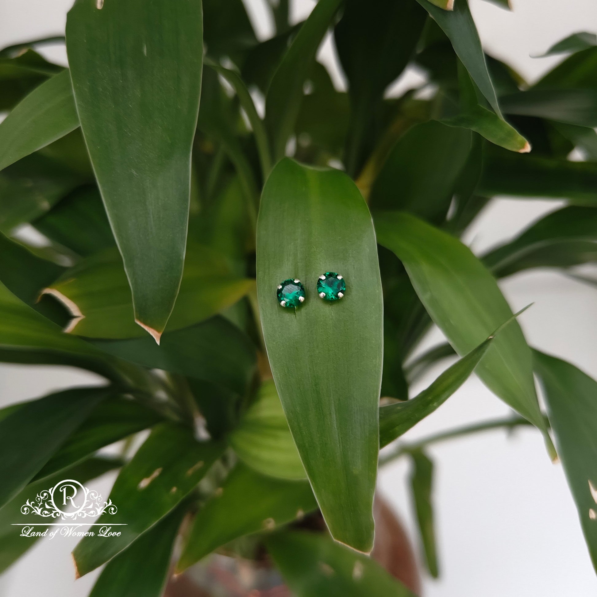 earrings 92.5 silver simple and cute earrings - rchs49 92.5 silver ramala jewelry / ramala collections