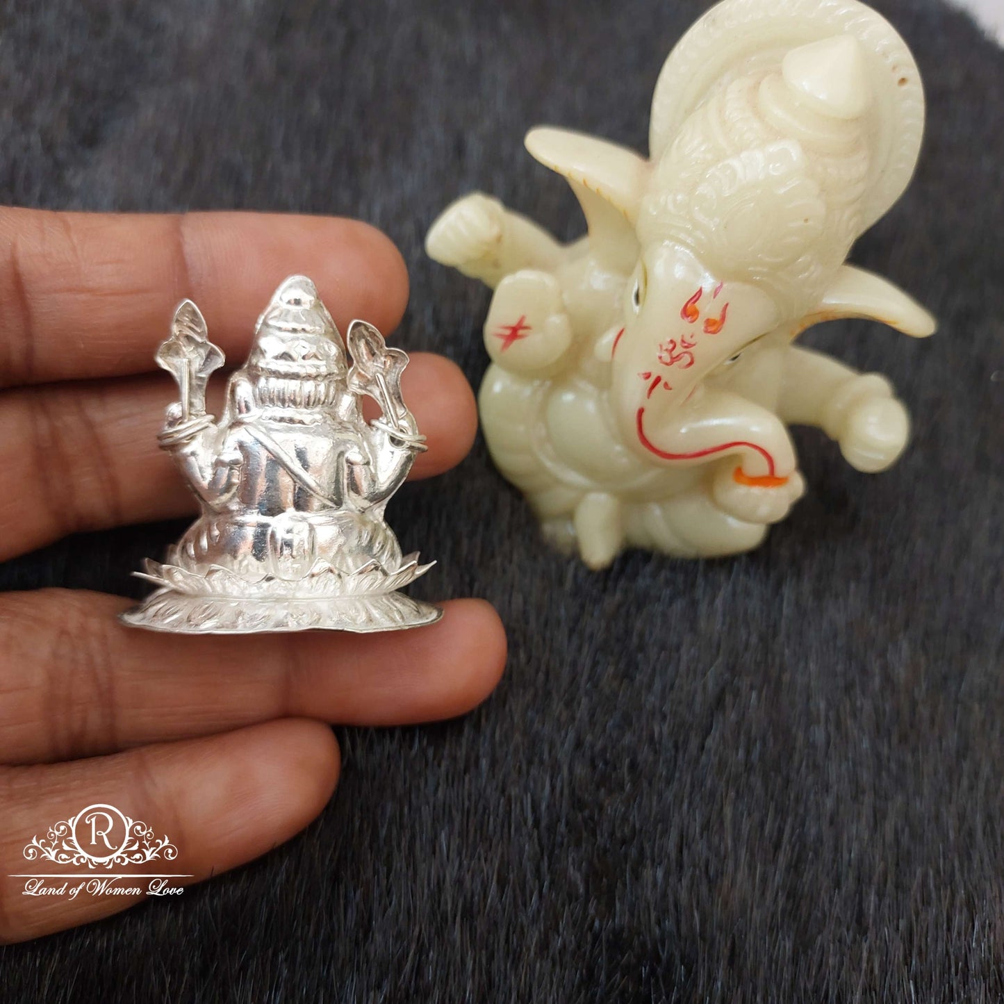 Silver Ganesh Idols-S8500