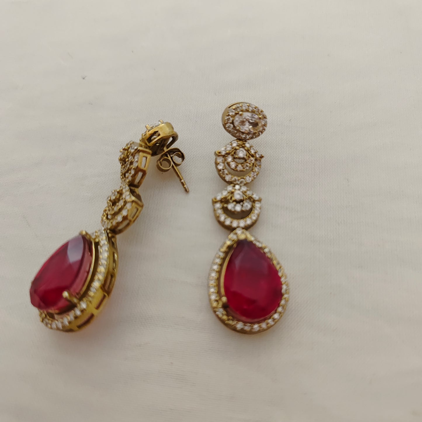 Silver earrings-RCP083