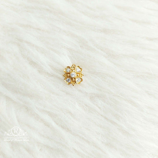 nose pin silver nose pins-sa506-1 92.5 silver ramala jewelry / ramala collections