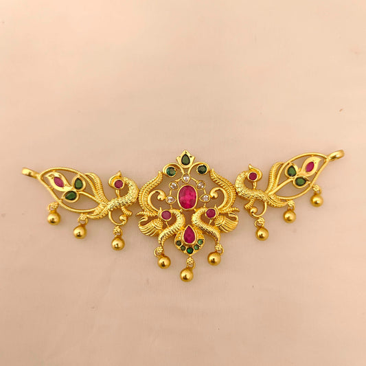 silver peacock design chocker-jr128 92.5 silver ramala jewelry / ramala collections