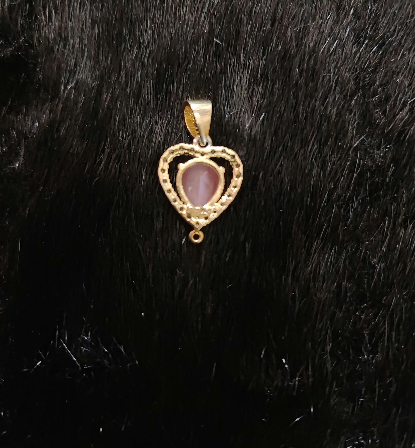 Silver CZ-Stones Heart Design Locket-JR209