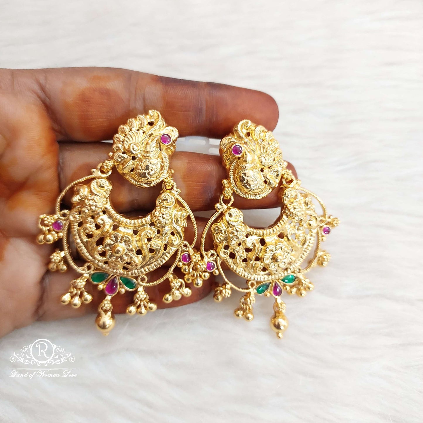 Silver Earrings-S254