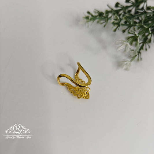 92.5 Silver White stones Vanki Ring-RCDS0191