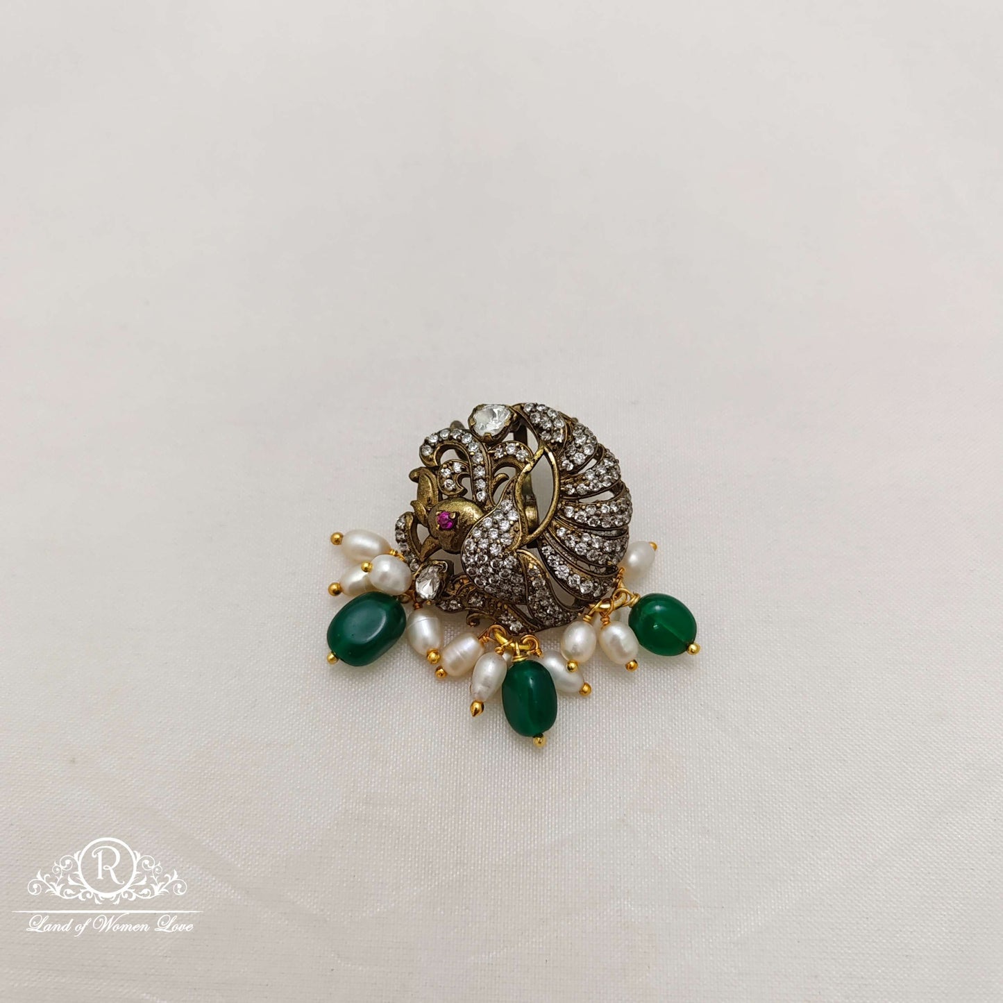 pendant silver small victorian pendant -rcc092 92.5 silver ramala jewelry / ramala collections