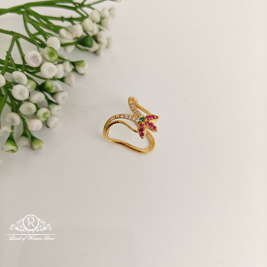 ring 92.5 silver simple and cute cz- stones vanki ring cz 92.5 silver ramala jewelry / ramala collections