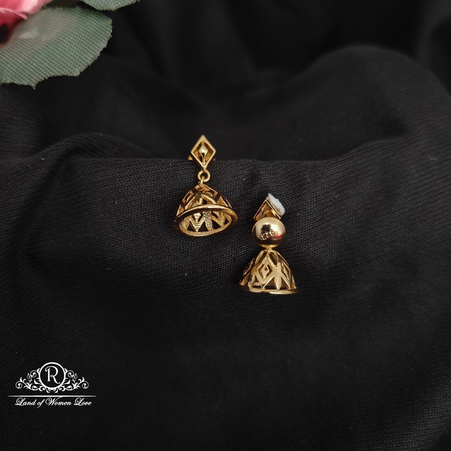 92.5 silver simple and Cute earrings - RCDS0576