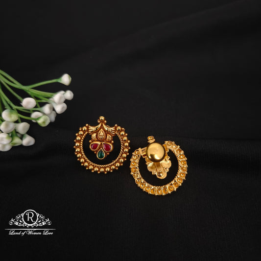 92.5 silver simple and Cute earrings - RCJR963