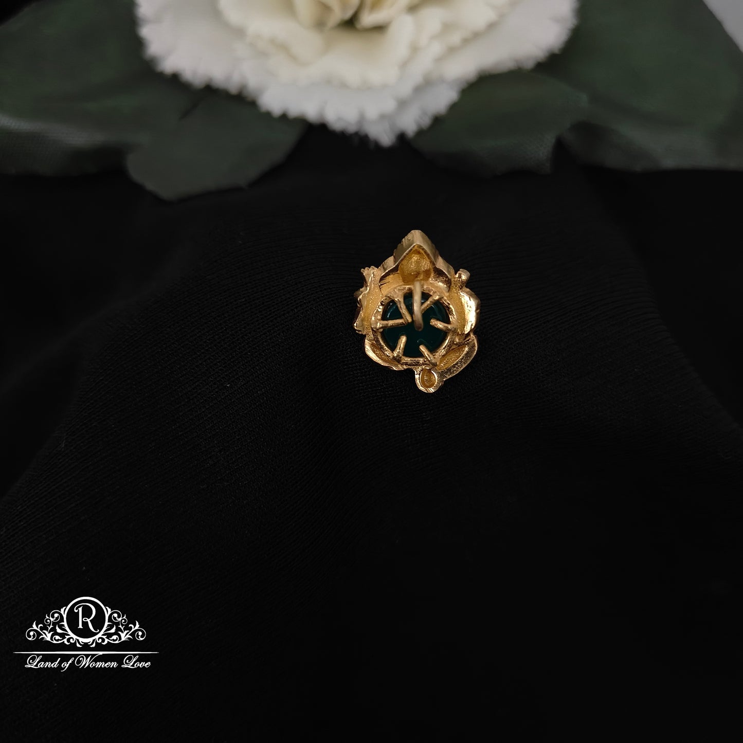 Silver Ganesh locket -RCA101