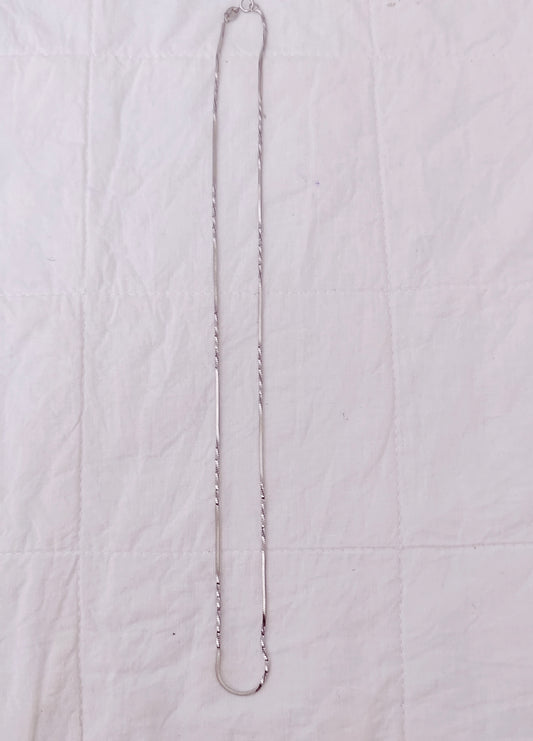 Silver chain design -RCG164