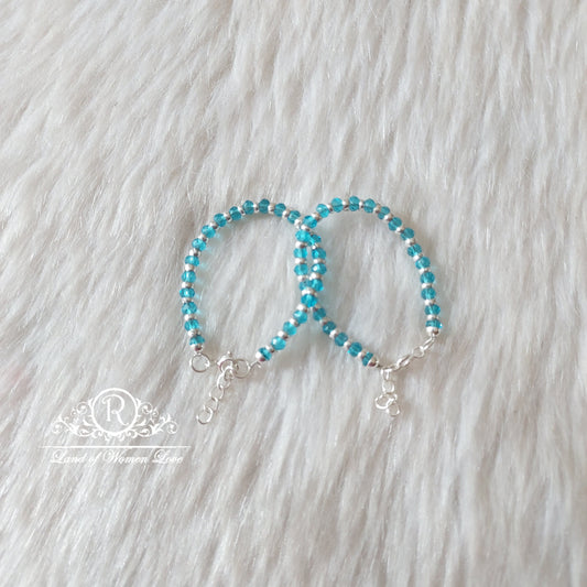 silver kids anklets cum brackets -rc6-3 92.5 silver ramala jewelry / ramala collections